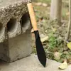 Ferramenta de Jardinagem Aço Manganês Pá Pequena para Plantar Flores e Legumes, Cavar Vegetais Selvagens, Capinar e Cavar Solo