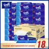 Papel de Seda Debao Quatro Camadas 90 Folhas 18 Pacotes Papel Toalha Doméstico Sem Perfume Lenços de Papel Facial Domésticos Caixa Fechada Original
