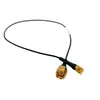 RG1.37 plateado fino RF coaxial alta frecuencia cable de prueba SMP-KW/SMA-J SMA revolución SMP doblado hembra 6G