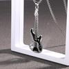 Tendencia explosiones Joker personalidad moda suéter cadena pareja accesorios nicho hombres collar mujer titanio acero joyería al por mayor