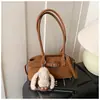Bolso Moderno y Sencillo para Mujer, Nuevo Estilo Invierno 2025, Bolso de Hombro Bajo Brazo Retro de Alta Gama, Bolso Cruzado Versátil
