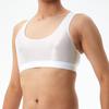 Chaleco sexy transparente sedoso brillante aceitoso para hombre y mujer, alta elasticidad, talla grande, transpirable, culturismo, transfronterizo Amazon AliExpress