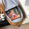 Nova Mochila Escolar de Verão com Alto Valor Estético, Estilo Ins, Fresca e Doce, Moderna, Casual, Prática para Viagem, Mochila Leve