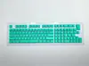 Teclas PBT com Moldagem Colorida Dupla Cor Não Transparente, Compatível com 61, 64, 68, 75, 82, 87, 104