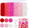Caja de Set de Arcilla Blanda para el Día de la Independencia DIY Beads de Arcilla Transfronterizos Europeos y Americanos Traje Arcoíris Navideño Rosa Azul Marrón Negro
