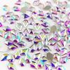 1440 Piezas de Venta Directa de Fábrica Fondos Planos Forma Especial Diamante Arte de Uñas Pedrería Arte de Uñas Joyería de Diamante Venta al por Mayor Pegatinas para Uñas DIY