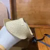 Sombrero de Sol de Paja de Ala Ancha con Copa Vacía para Mujer, Sombrero de Sol de Paja para Verano y Otoño, Sombrero de Verano de Viaje de Marca Trendy, Sombrero de Protección Solar