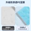 Ventilador de cocina de succión lateral, algodón absorbente de aceite, almohadilla aislante de aceite para fregadero de cocina, filtro de algodón engrosado azul, a prueba de fugas, entrega de una sola pieza