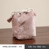 Bolsa para Taza Yunsha Xi Mei Bolsa de Almacenamiento Portátil para Viaje Taza de Té de Recuerdo Juego de Té Maestro Grueso Bolsa de Almacenamiento China Bolsa de Tela