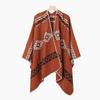 Xale Bohemian com Franjas Quente e Espesso para Outono e Inverno Masculino Capa Fotográfica de Comércio Exterior da Amazon Capa Lenço de Uso Duplo