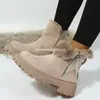 Zapatos de Mujer Transfronterizos Europeos y Americanos Invierno 2022 Zapatos de Algodón y Botas con Forro de Felpa, Botas de Mujer Cálidas Talla Grande, Venta al por Mayor en Aliexpress