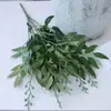 2026 Nuevo Modelo Plantas Verdes Artificiales Hierba de Espárrago Asparagus Asparaginea Decoración de Boda Flores Falsas Verdes Paisajismo Fotografía Plantas Verdes Estilo Bosque