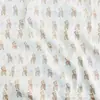 Algodão 40 peças tecido impresso atacado estilo coreano pequeno floral feito à mão floral pano mosquito-prova calças roupas infantis casa feminina popeline