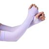 Mangas de Protección Solar de Verano Shifengbing para Mujeres y Hombres, Protectores de Brazo de Seda de Hielo UV, Mangas para Brazos, Guantes de Verano Transpirables para Conducir