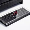 Cubierta de Polvo para Teclado Cubierta para Ratón Cubierta Mecánica Escritorio Acrílico Transparente 104 Teclas 87 Teclas Cubierta Protectora