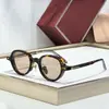 Jmm Clark Nuevas Gafas de Sol Redondas Transfronterizas con Clavos de Arroz Personalizadas Retro Moda Europea y Americana Tendencia Gafas de Sol Anti-UV