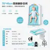 Cama de avión para niños de Amazon, cojín inflable para asientos traseros de coche, colchoneta portátil de PVC flocado para dormir
