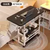 Mesita de noche, Mesa de computadora elevable móvil, Escritorio simple para estudiantes, Mesa de estudio para cama en el dormitorio del hogar, Escritorio de oficina