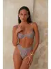 Maiô Duas Peças para Mulheres, Estilo Novo, Estampado, Push-Up, Biquíni Emagrecedor, Tamanho Grande, Moda Praia de Alta Qualidade, Maiô Plus Size para Mulheres Curvilíneas