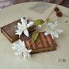 Simulação de casamento flor 3 lírios falsa flor decoração casa casamento floral cenário arranjo floral adereços chama flor