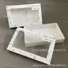 Caja de cartón con ventana Spot para empaque de ropa interior caja de regalo de moda caja para pantalones de hombre y mujer