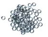 Equipo de pesca Accesorios Luya Anillo de conexión reforzado de acero inoxidable Conector Anillo doble Luya Anillo doble aplanado