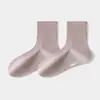 Meias Antibacterianas com Íons de Prata para Mulheres, Angulo Reto, Outono e Inverno, Absorventes de Suor, Respiráveis, Meia-Calça Média para Mulheres, Resistentes a Odores, Indústria de Meias de Zhuji