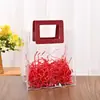 Bolsas de Tote Transparentes de PVC listas para usar, Estilo de Alta Gama, Bolsas para Regalo de Dulces de Boda, Bolsas de Empaque de Plástico, Personalizables