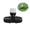 47 conectores de tubo capilar para riego por aspersión, gotero, aspersor de riego agrícola, tubería de riego por goteo para jardín y accesorios de riego por goteo