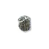 Colgante Vintage de Plata de Ley S925 Tailandesa con Incrustación de Cobre Etiqueta Colgante de Cinco Sutras de Xizang Accesorios para Pulseras DIY