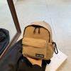 Mochila Versátil Casual Ins Nicho para Mujer 2026 Nueva Mochila de Lona Mini Pequeña Bolsa Escolar Bolso Cruzado