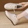 Sandalias Planas Nuevas de Mujer de Comercio Exterior Transfronterizo Verano Huecas Transpirables Zapatos de Madre Suela Suave Cómodas Chanclas