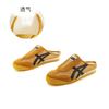 Pantuflas de Dedo de Cuero Genuino Personalizadas para Mujer, Nuevo Estilo de Verano de Suela Plana para Exterior, Medias Pantuflas Transpirables, Sandalias Retro Versátiles de Gama Alta