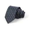 Corbata de Hombre Atada a Mano de 8 cm, Seda de Poliéster, Ropa Formal, Personalizada de Alta Gama, Banquete, Casual Diario, Fabricante Personalizado, Stock Listo al por Mayor