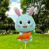 Balões de Folha de Animais de Desenho Animado de Mão com Varetas para Crianças, Adequados para Eventos em Shoppings e Joalherias, Presentes Atacado