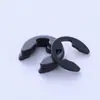 Anillo de retención de alambre de acero 65Mn tipo E hebilla de clip de seguridad acero de resorte de acero inoxidable para automóvil galvanizado fosfatado Negro