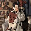 Suéter casual de inverno 2023 masculino estilo coreano folgado gola redonda pulôver suéter de desenho animado suéter de casal moderno casaco