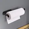 Suporte de papel higiênico de aço inoxidável sem pregos sem furos suporte de papel higiênico para banheiro montado na parede armazenamento de lenços suporte para rolo de papel