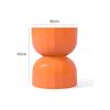Mesa auxiliar de personalidad creativa Mesa auxiliar de reloj de arena temporizador nórdico Mesa auxiliar de diseño para sofá Mesa de café pequeña Taburete para apartamento pequeño Mesa de noche