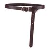 Cinturón de piel de vaca auténtica de primera capa para mujer, elegante y decorativo, sencillo y combinable, de moda.