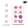 Explosiones Transfronterizas Artístico Fresco Flor Flor Tatuaje Pegatina Brazo Rosa Impermeable Duradero Tatuaje Pegatina