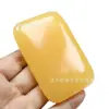 Colgante de Jade Beige Natural Marca Wushi Colgante de Jade Beige Amarillo Aceite de Pollo Fino Joyería para Hombres y Mujeres