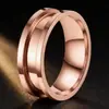 Anillo de acero de titanio para hombre que no se desvanece, viento ins, no suelta pigmento, anillo para hombre, marca de moda, joyería de acero inoxidable al por mayor