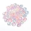 Cuentas acrílicas de dibujos animados Corona pequeño amor agujero recto pulsera collar en vivo nuevo nuevo materiales de joyería hechos a mano