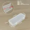 Caja de Embalaje de Plástico Transparente Caja de Exhibición de Muestras de Herramientas de Ferretería Caja de Embalaje de Piezas Organizador de Accesorios Caja de Almacenamiento de Tarjetas