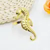 Suministro Transfronterizo de Aros para Servilletas de Metal con Forma de Océano, Estrella de Mar, Caballito de Mar, Langosta, Concha, Aros para Servilletas de Papel, Aros para Servilletas de Fiesta