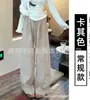 Cuadros Americanos Nuevo de Moda Simple Harajuku Verano Nuevo de Cintura Alta Casual Pantalones de Trabajo Americanos Unisex