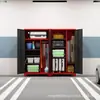 Gabinete de Almacenamiento para Plaza de Estacionamiento, Gabinete de Herramientas de Ferretería a Prueba de Humedad y Antirrobo para Garaje Subterráneo, Gabinete de Almacenamiento para Equipo de Pesca, Camping y Varios, Gabinete con Contraseña
