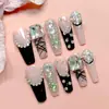Atravessando Fronteiras 1-100 Modelos de Produtos Acabados Compostos Puros Feitos à Mão Atacado Fábrica de Adesivos de Unhas Postiças Coleção de Unhas Usáveis