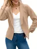 Roupas Femininas Transfronteiriças Europeias e Americanas Amazon 2024 Outono Venda Quente Jaqueta da Moda Terno de Camada Dupla Lapela Blazer Pequeno